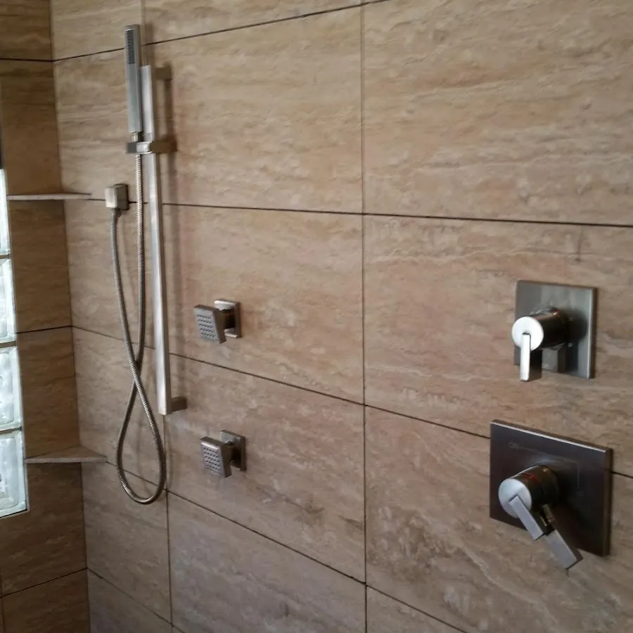 Shower fixture installation for Gas Line Repair in Timonium